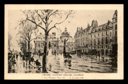 75 - PARIS 6EME - LIBRAIRIE ANCIENNE EDOUARD CHAMPION, QUAI MALAQUAIS - CARTE DE SERVICE - District 06