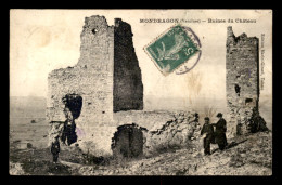 84 - MONDRAGON - RUINES DU CHATEAU - VOIR ETAT - Other & Unclassified