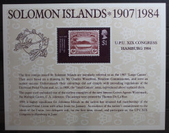 Salomonen Block 14 Mit 521 Postfrisch #SY299 - Salomoninseln (Salomonen 1978-...)