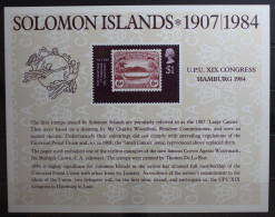 Salomonen Block 14 Mit 521 Postfrisch #SY299 - Isole Salomone (1978-...)