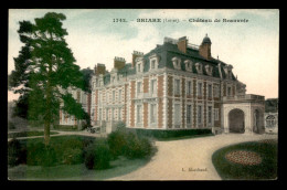 45 - BRIARE - CHATEAU DE BEAUVOIR - CARTE ANCIENNE COLORISEE - Briare