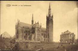 CPA Arlon Aarlen Wallonien Luxemburg, Kathedrale - Autres & Non Classés