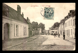 02 - LA FERE - RUE DU BOURGET - Andere & Zonder Classificatie