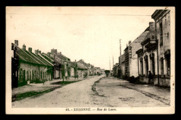 02 - SISSONNE - RUE DE LAON - Sissonne