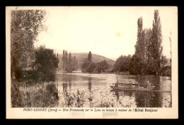 39 - PORT-LESNEY - PROMENADE SUR LA LOUE EN BATEAU A MOTEUR DE L'HOTEL BONJOUR - Autres & Non Classés