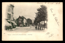 38 - VOIRON - AVENUE ET RUE DE LA GARE - Voiron