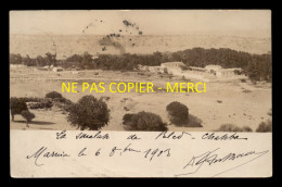 ALGERIE - MARNIA - LA SMALA DE BLED CHAHBA - CARTE PHOTO ORIGINALE  - Otros & Sin Clasificación