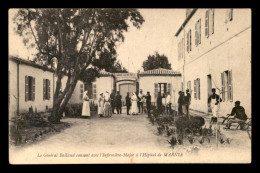 ALGERIE - MARNIA - L'HOPITAL - LE GENERAL BAILLOUD ET L'INFIRMIERE MAJOR - Autres & Non Classés