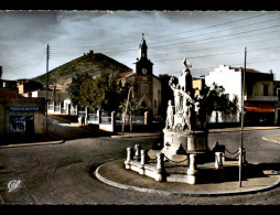 ALGERIE - MARNIA - LE MONUMENT AUX MORTS ET L'EGLISE - Other & Unclassified