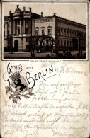 Lithographie Berlin Mitte, Unter Den Linden, Palais Kaiser Wilhelm I - Autres & Non Classés