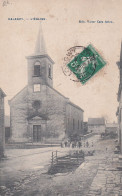 BELGIQUE - RARE - HALANZY - L'Eglise - 1909 - Aubange