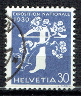 Ouverture De L'exposition De Zurich (en Français) - Used Stamps