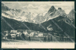 Trento Primiero San Martino Di Castrozza Cartolina VK4116 - Trento