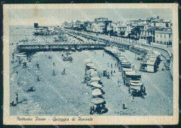 Roma Nettuno Nettunia Porto Spiaggia FG Cartolina VK4641 - Altri & Non Classificati