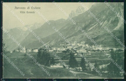 Belluno Auronzo Di Cadore Villa Grande Cartolina VK4382 - Belluno