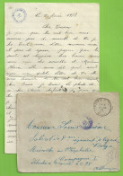 Brief Stempel DAMMARIE-SUR-SAULX Op 10/12/17 Naar "Soldat Belge" A MUNSTER (met Inhoud) (B1696 - Esercito Belga