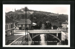 CPA Bellegarde, Pont De Coupy, Vallee De La Valserine Et Les Coteaux De La Haute-Savoie  - Bellegarde-sur-Valserine