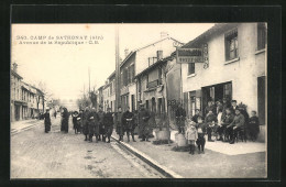 CPA Camp De Sathonay, Avenue De La République  - Unclassified