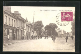 CPA Hallencourt, Rue De La République  - Other & Unclassified