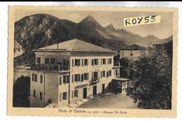 Veneto Belluno Valle Di Cadore Albergo Hotel Val Boite Cartolina Viaggiata 1948 Con 6 Lire Risorgimento Isolato (retro) - 1946-60: Marcophilie