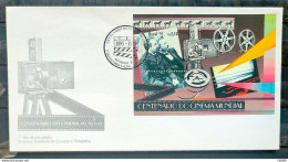 Envelope FDC 646 1995 Cinema Movie Art Cbc Ba - FDC