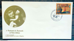 Envelope FDC 645 1995 Santo Antonio Religion CBC BA 1 - FDC