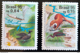 C 1963 Brazil Stamp Lubrapex Seal Boat Bird Fish Rio Tietê 1995 - Nuevos