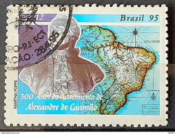 C 1938 Brazil Stamp Alexandre De Gusmao Diplomacy 1995 Circulated 8 - Gebraucht