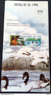 Brochure Brazil Edital 1995 23 Estação Taim Ave Without Stamp - Briefe U. Dokumente