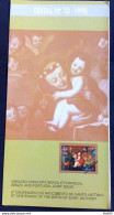 Brochure Brazil Edital 1995 10 Portugal Santo Antônio Art Religion Without Stamp - Cartas & Documentos