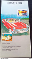 Brochure Brazil Edital 1995 15 Reduction Of Car Accidents Health Without Stamp - Storia Postale