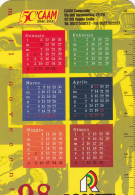 Calendarietto - CAAM - Campovolo - Reggio Emilia - Anno 1998 - Klein Formaat: 1991-00