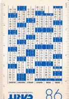 Calendarietto - CARIT - Cassa Di Risparmio Di Terni E Narni - Anno 1998 - Small : 1991-00