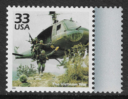 USA 1999 MiNr. 3177 Celebrate The Century 1960s  Vietnam War (1954-1975) Militaria Helicopters 1v MNH ** 0,80 € - Hubschrauber