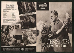 Filmprogramm PFP Nr. 123 /60, Jenseits Des Rechts, Van Johnson, Vera Miles, Regie: Jack Cardiff  - Zeitschriften