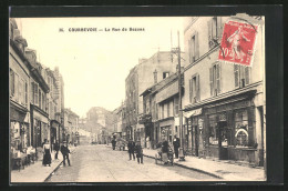 CPA Courbevoie, La Rue De Bezors, Vue De La Rue  - Courbevoie