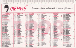 Calendarietto - Ciemme - Parrucchiere Ed Estetica Unomo - Donna - Anno 1998 - Tamaño Pequeño : 1991-00