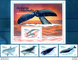 Fauna. Cetacei 1983. - Antigua And Barbuda (1981-...)