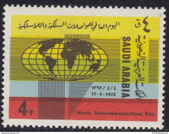 1972 ARABIA SAUDITA/SAUDI ARABIA, SG 1058 MNH/** - Saudi-Arabien