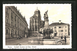 AK Passau, Bischöfl. Residenz Mit Dom  - Passau