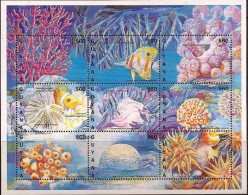 Guyana - 1996 - Marine Life(Coral Fish) - Yv 4207/15 - Maritiem Leven