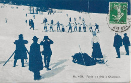 74 - CHAMONIX - Partie De Skis - Photographe Et Cinéaste - Cliché Aug. Couttet N° 46 B - Chamonix-Mont-Blanc