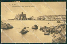 Catania Aci Castello ABRASA Cartolina XB0458 - Catania