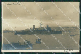 Genova Marina Militare Regia Nave Varese NPG Foto Cartolina XB0573 - Genova