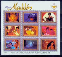 Guyana - 1993 - Disney: Aladdin - Yv 3159/67 - Disney