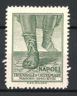 Reklamemarke Napoli, Triennale D'Oltremare 1940, Römer In Sandalen  - Cinderellas