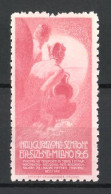 Reklamemarke Milano, Esposizione 1905, Inaugurazione Dell Sempione, Hermes Blickt Auf Das Meer Hinaus  - Cinderellas