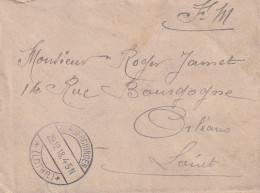 Lettre FM De Gunderchingen (57) Du 68eme RAP Le 29 Décembre 1918 - Guerre De 1914-18