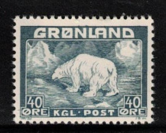 GREENLAND Scott # 81 MH - Polar Bear - Ungebraucht