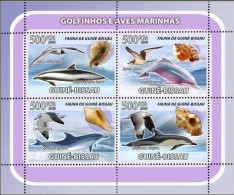 Guinea Bissau (Guineé-Bissau) - 2008 - Dolphin - Yv 2550/53 - Dolphins